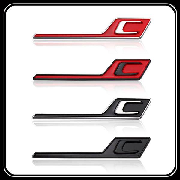 High Quality ABS Car Sticker Body Emblem Badge Tail Decal Auto Parts For B/en/z R C Class GLC