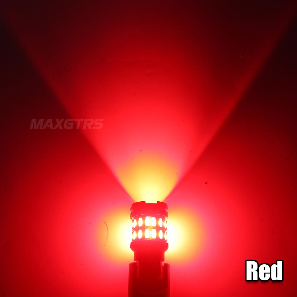 MAXGTRS 2PCS T15 W16W LED Canbus Error free Auto Bulbs 921 912 Backup Light Car Reverse Parking Xenon White