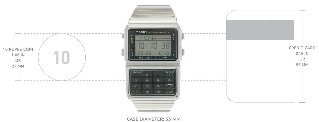 CASIO DBC-611-1 Men's Watch (Imported)