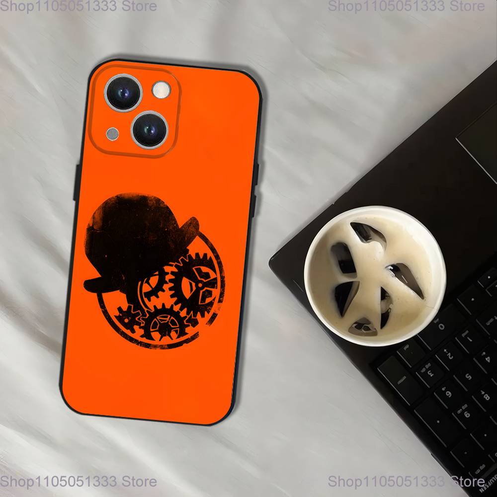 A C-Clockwork O-Orange Phone Case For iPhone 17,16,15,14,13,12,11,Pro,XS,Max,XR,Plus,E,SE4,Mini Black Soft Cover