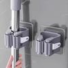 Multi Specification Hooks Adhesive Wall Hanging Mop Rack Broom Hanger Hook Kitchen Bathroom Organization Home Accessories