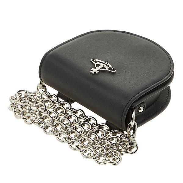 Vivienne WeStwood Vivienne WeStwood Women S Smooth Leather Nano Saddle croSS Bag 43030005 L001q N401