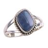 Natural Australian Opal Gemstone 925 Solid Sterling Silver Jewelry Ring S.6 L5e58