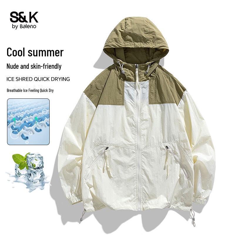 Baleno S&K Men's Ice Silk UV Protection Jacket
