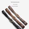 Women's Genuine Cowhide Belt - Fashionable, Simple, All-Match Decorative Belt for Suit Pants