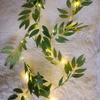 2m 20-LED Artificial Willow Vine String Light Christmas Holiday Home Decor