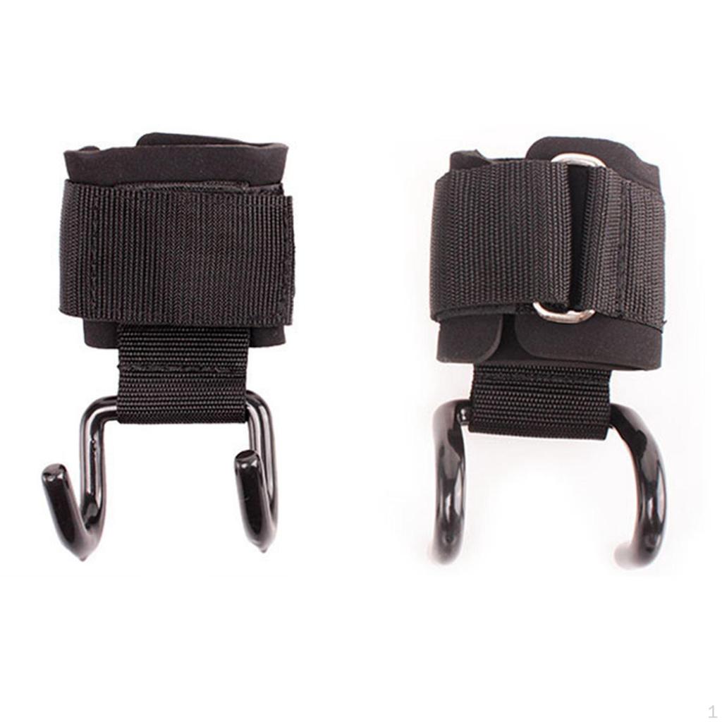 Weight Lifting Hooks Bodybuilding Wrist Straps for Weightlifting Strap home and
