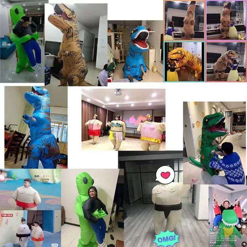 Disfraz de Muñeco Ratón Inflable Especial Transfronterizo para Fiesta de Halloween o Actuación en Festival