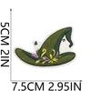 Magic Forest Embroidery Cloth Sticker Magic Book Patch Sticker Wizard Bag Decoration Embroidery Label Heat Transfer Seal Sticker