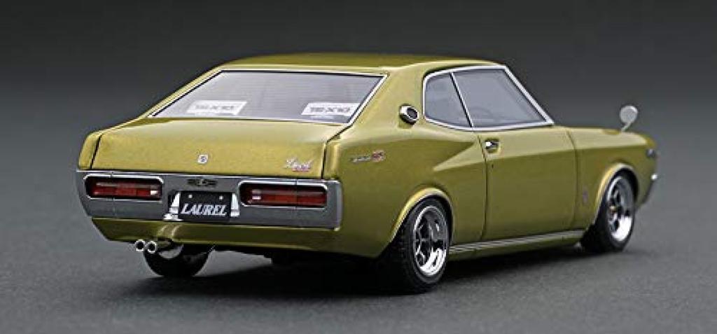 Ignition Model Nissan Laurel 2000SGX Green Finished Product 1/43 (C130) Hayashi-Wheel