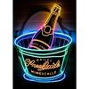Cocktails Drink Fruit Neon Sign Posters and Prints Canvas Painting Wall Art Picture for Wine Shop Bar Club Room Home Decor