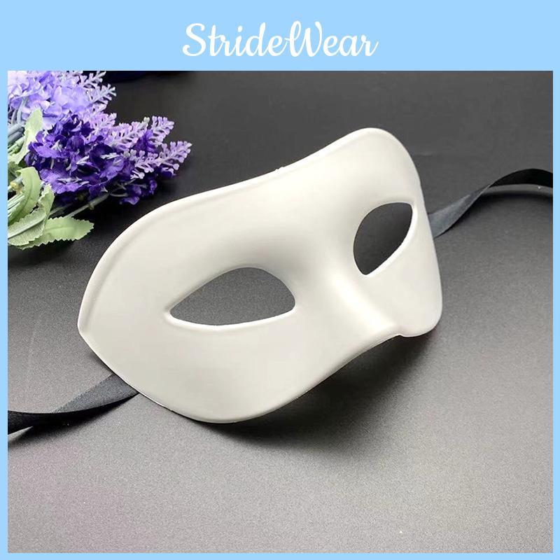 Holiday Party Mask With Thickened Eyeshield For Adults Plastic Vintage Face Covering