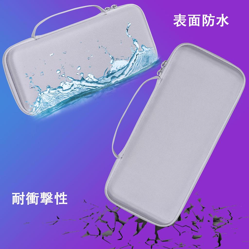 ASUS ROG ALLY X Gaming PC Storage Aenllosi ALLY/ROG Case, Gray/White (Case Only) -