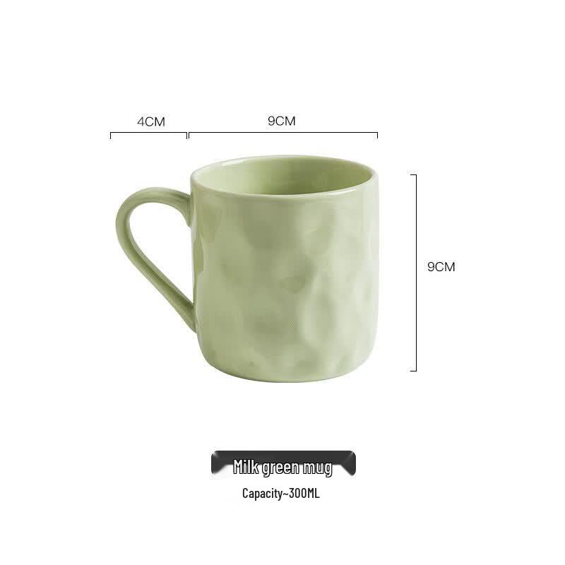 

Hanyou Stylish Cream Green Ceramic Mug Set