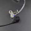 Agent Clear Stretch Earpiece Clip Secret Coil Metal Service Cosplay Costume Prop Adults