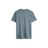 Calvin Klein T-shirt da Uomo con Girocollo a Maniche Corte e Motivo Logo Ricamato Grigio Verde J324899-CFQ