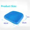 1X Elastic Seater Cushion Pad Silicone Honeycomb Design Pressure Point Massager