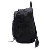 Logo Spark Backpack, Medium Size, Bungee Cord Daypack, Black, Medium