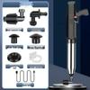 High-Pressure Air Drain Unclogger for Toilets and Floor Drains