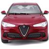 Bburago 1/24 Alfa Romeo Stelvio Red Diecast Model Car, Finished Product, 1:24 Alfa Romeo Stelvio 18-21086 RD