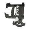 Bicycle Mobile Phone Holder with 360 Degree Rotation Handlebar Mounted Phone Holder for Smart Phone Black