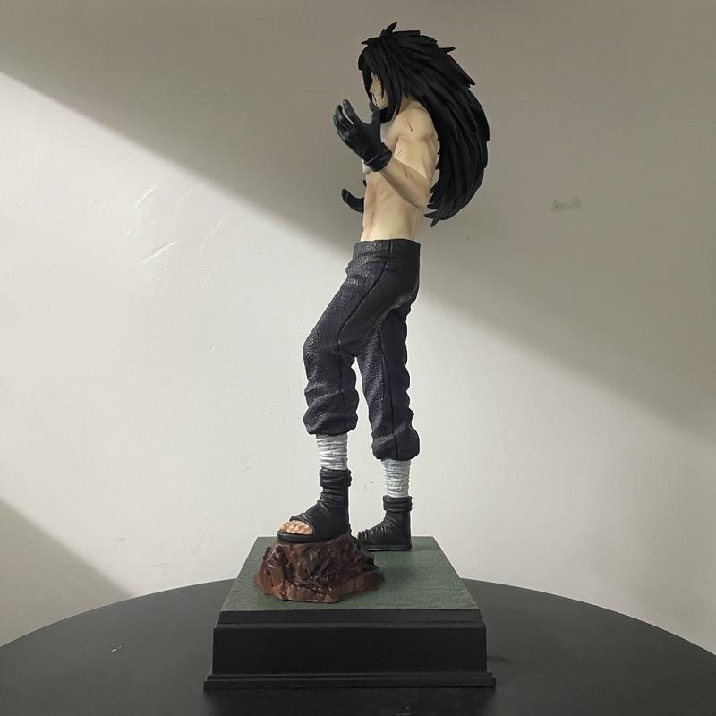 32.5cm Anime Hellfire Madara Uchiha Action Figure GK Statue Toys PVC Figuras Collection Model Doll Ornament Manga Figurine Gift