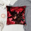 BBlack Clover Doublesided Printed Square Decorative Cushion Cover for Sofa Living Room Home Decor