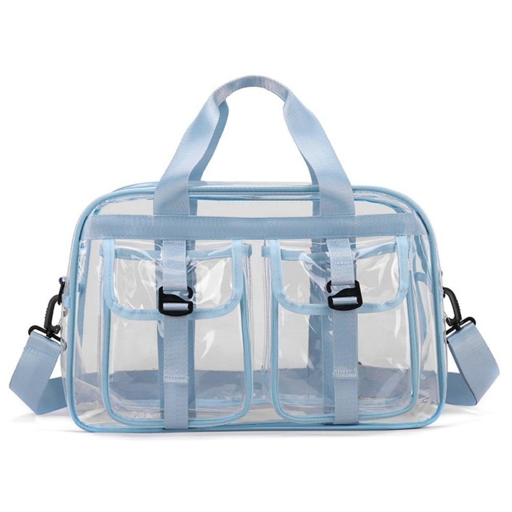 Waterproof Washing Storage Bag PVC Toiletries Handbag  Water-sprinkling Festival