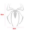 3D Hot New Car Stickers Metal Silver/Gold Spider Shape Chrome Badge Auto Emblem Decal