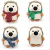 Scarf Plush Hedgehog Toy Animals Stuffed Doll Owl Girls Kids Birthday Gifts