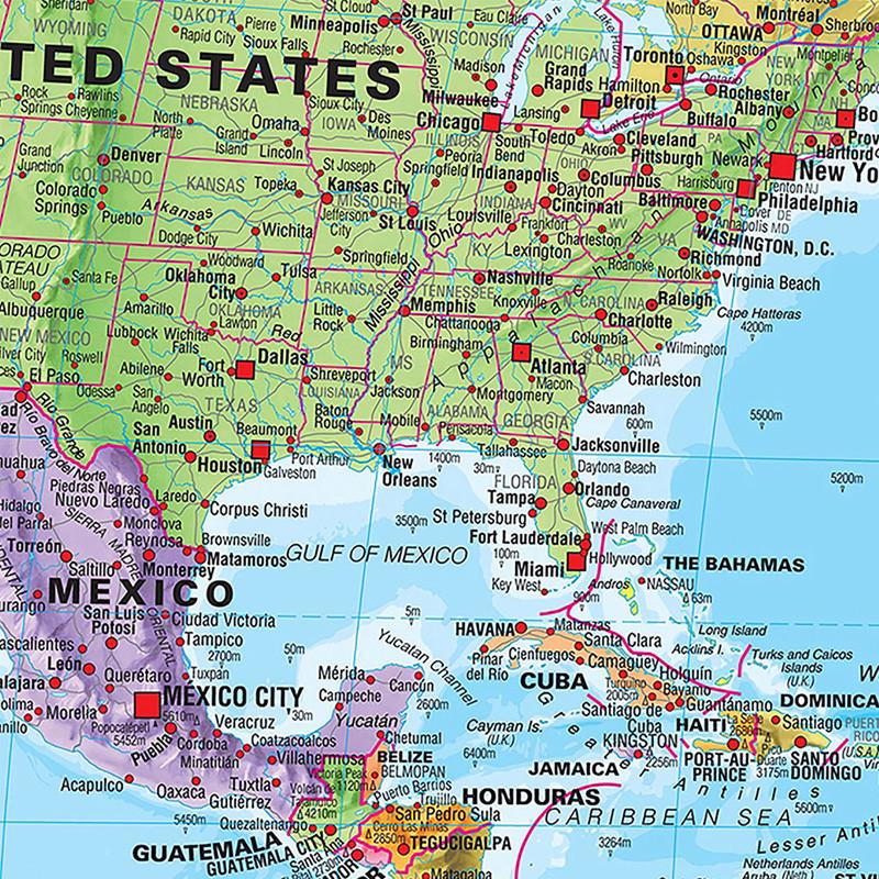 Polyester World Map,Educational Poster Print Wall Art Painting Background Banner,Travel Products,Wall Prints Posters Pictures Decor