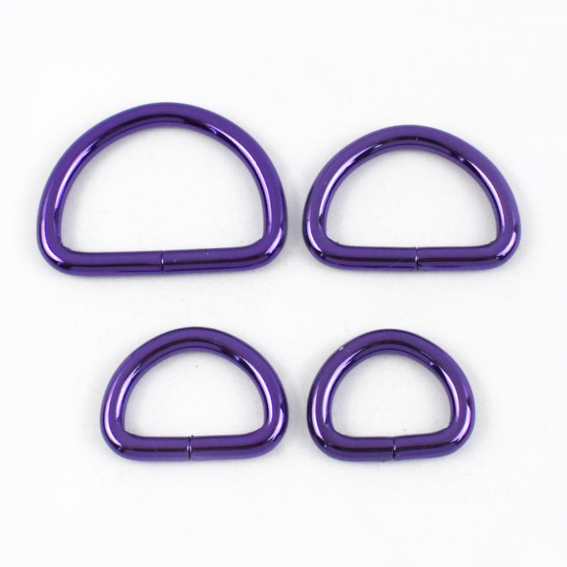 5/10Pcs Meetee 20/25/32/38mm Metal Buckles for Bag Strap D Ring Clasp Dog Collar Decor Connect Hooks DIY Hardware Accessories