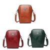 Pu Phone Bag Womens Small Crossbody Purse With Flap Closure For Daily Use