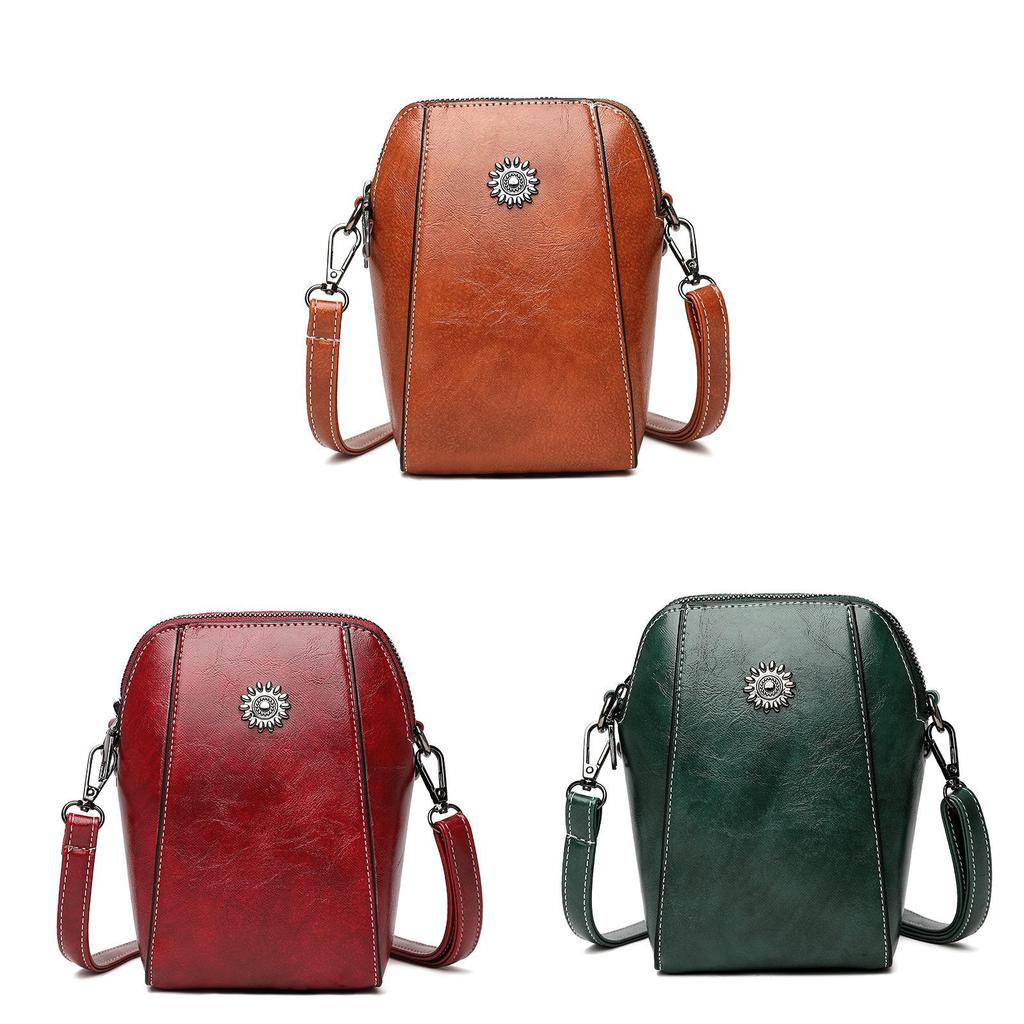 Pu Phone Bag Womens Small Crossbody Purse With Flap Closure For Daily Use