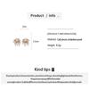 18k Gold-Plated Zircon Pearl Fireworks Stud Earrings – Elegant Luxury Design