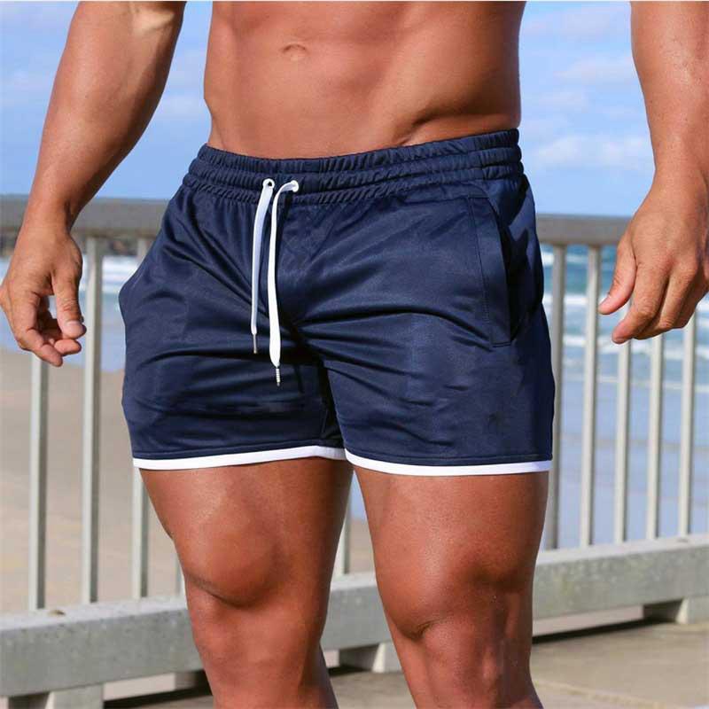 Crazy Muscle Men's Shorts Sports Fitness Running Outdoor Breathable Speed Drying Beach Shorts