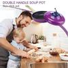 1pcs Non-stick Soup Pot Aluminum Eggplant Tomato Apples Pear Avocado Dessert Saucepan Frying Pan Multi-Use Kitchen Supplies