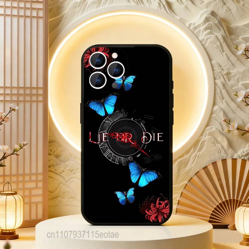 L-Lies of P GAME Phone Case For iPhone 17,16,15,14,13,12,11,Pro,Max,Plus,E,Air,Mini Protective Black Cover