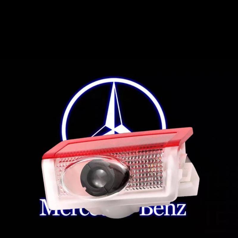 

2 шт. светодиодный приветственный световой сигнал на дверь, лазерный логотип, теневой светильник для Mercedes Benz E Class C Class/E300/206L/GLC/E Class/A/S Class GLA200 приветственный световой сигнал E Class Mercedes Benz