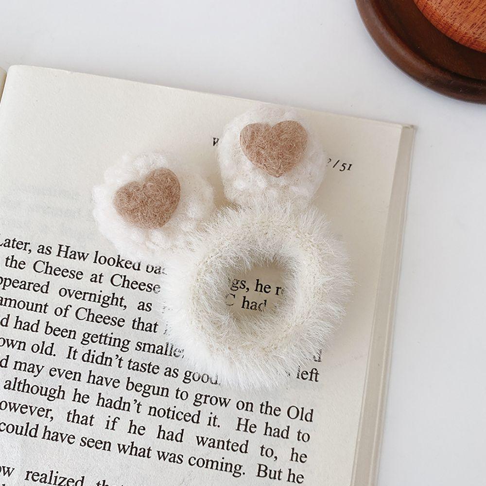 Ties Female Cat Ears Scrunchies Korean Style Hair Rope Christmas Ponytail Holder Women Hair Ring