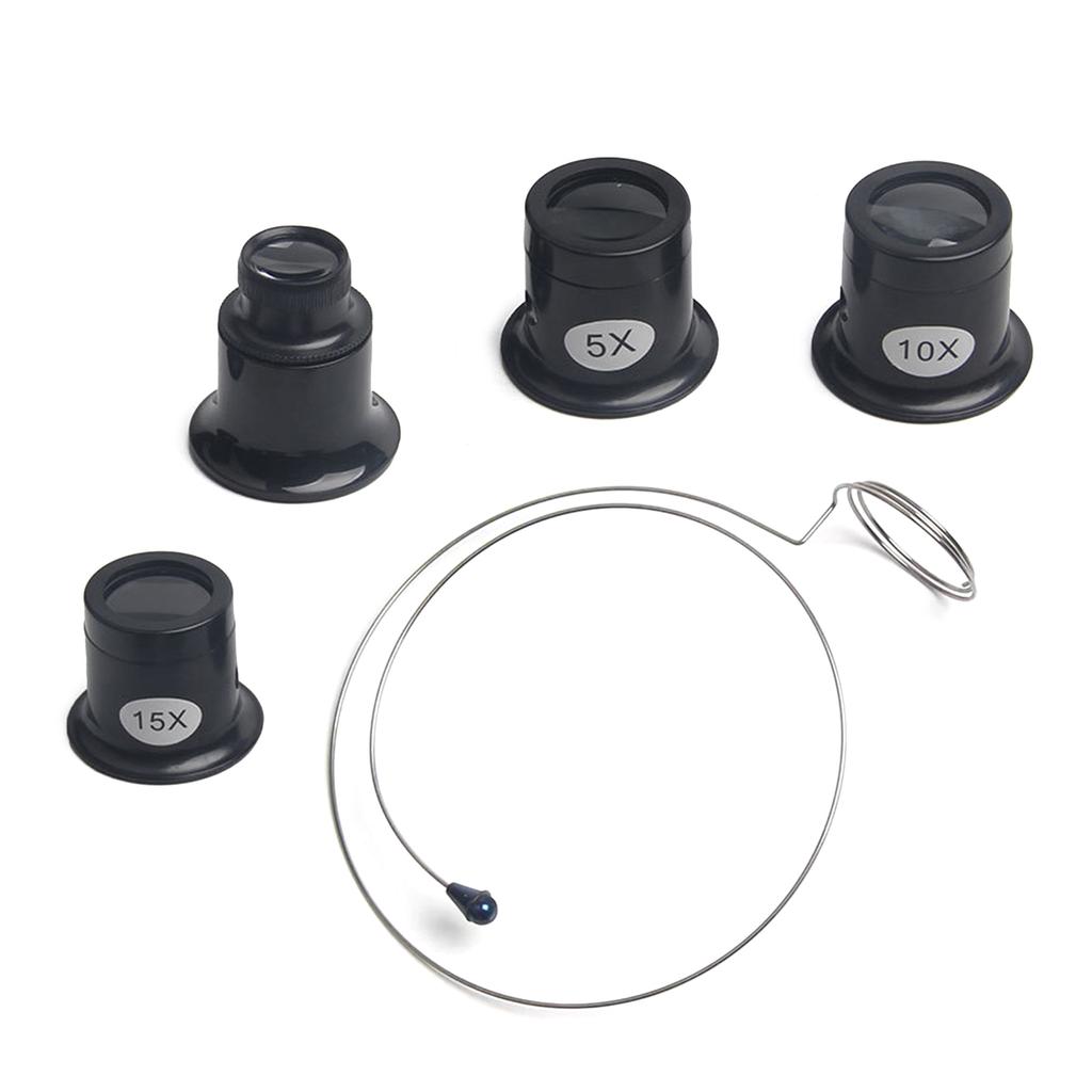 5X 10X 15X 20X Juwelier Uhrmacher Lupe Werkzeug Tragbare Monokulare Lupe Lupe Linse für Augenlupe