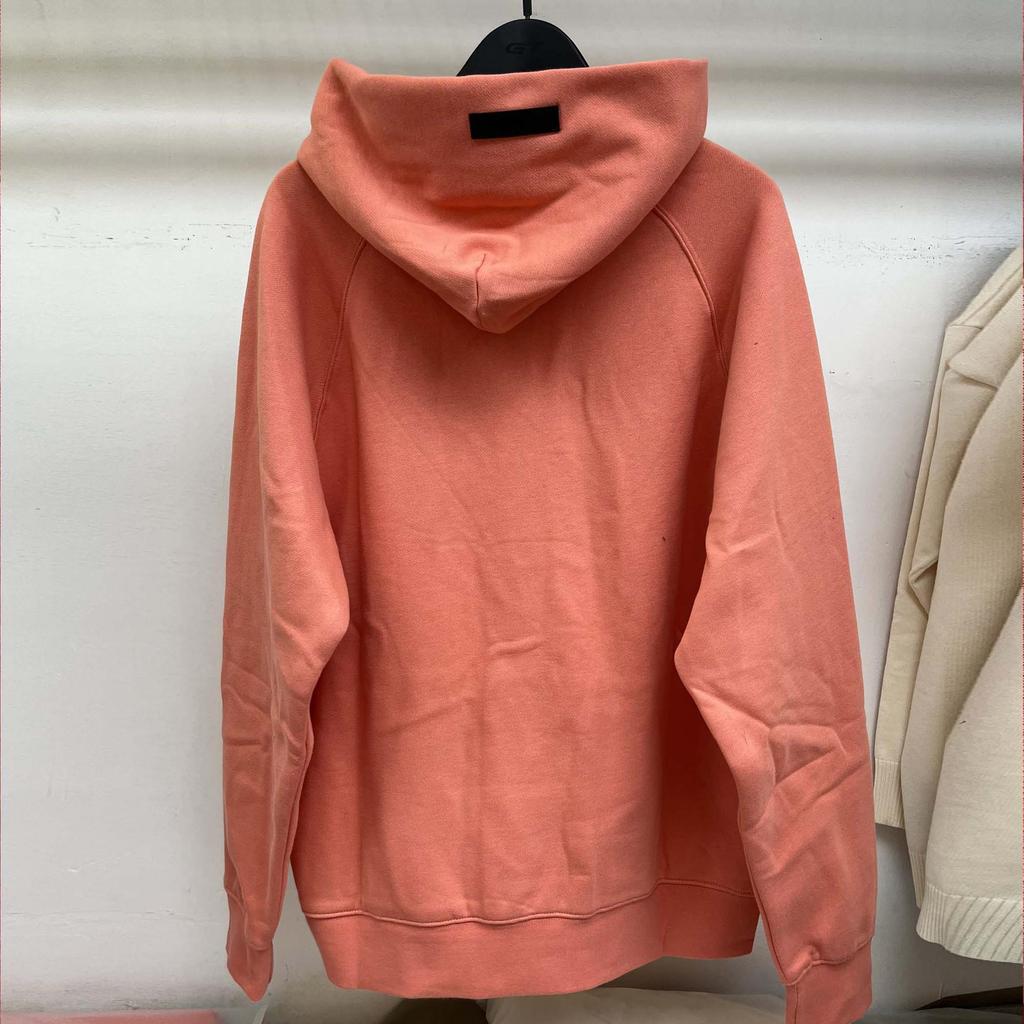 2024 Unisex FOG Flocked Velvet Hoodie: Autumn/Winter Loose Fit