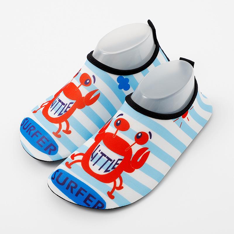 Children's Quick-Dry Non-Slip Water Shoes - Breathable Soft Sole for Beach, Water Park, Creek, and Yoga.