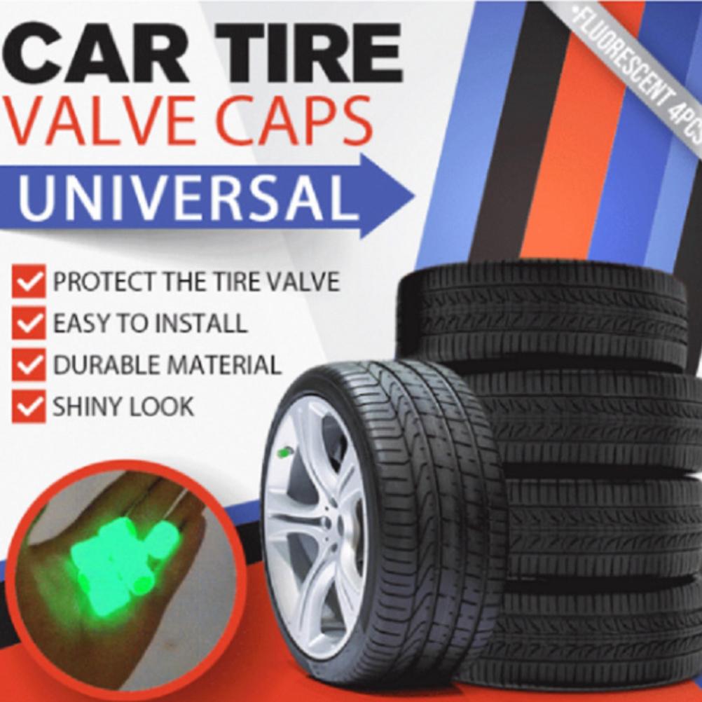 

16 шт. колпачков для вентилей шин, светящиеся универсальные колпачки для вентилей автомобилей, грузовиков, мотоциклов, велосипедов