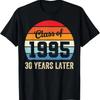 Vintage Class Of 1995 30 Years Later Reunion 30Th Graduation T Shirt