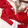 Set de lenjerie de corp de culoare nouă, Sexy Hollow Push Up Sutien Set Femei Clasic Bandage Sutien de vară Dantela Plus Size Sutien și Chiloți Seturi