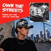 Adjustable Baseball Cap Graffiti Print Hip Hop Hat Casual Sun Hat  for Women