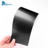 Sticker Trim Montante Centrale B Finestra Porta Per Mercedes-Benz CLA C117 2013 2014 2015 2016 2017 2018 Nero Lucido Fibra di Carbonio.