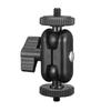 Stable Double Ball Head Bracket 1/4''Screw Action Camera Holder  for Camera Monitor Video Light Mic
