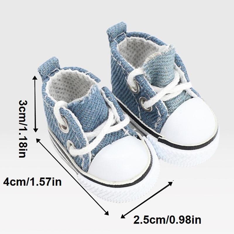 1 para butów sportowych Buty Labubu Lub 15cm 17cm Lalki Bawełniane Codzienne Stroje Buty Akcesoria dla Lalek